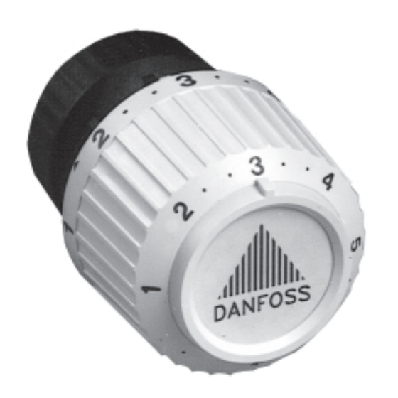 Danfoss RA 2000 Bedienungsanleitung