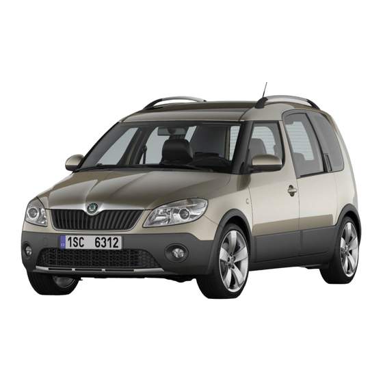 Skoda Roomster Betriebsanleitung