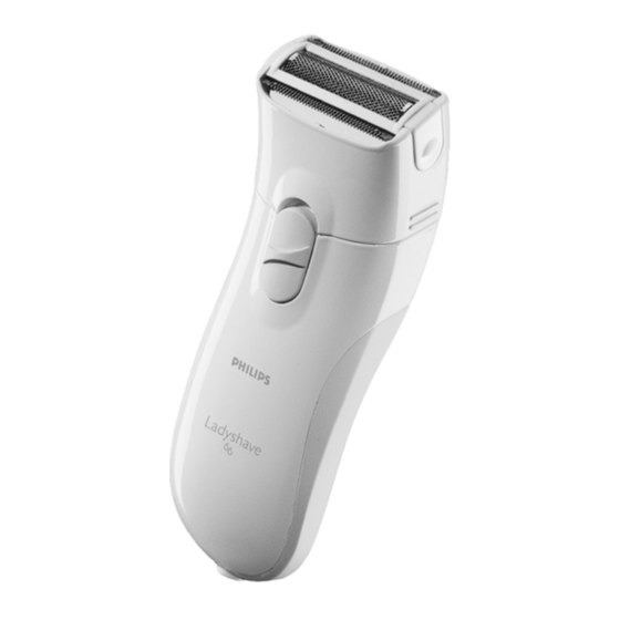 Philips beauty Lady shave HP6304/90 Bedienungsanleitung