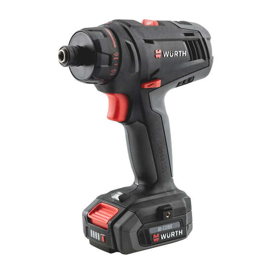 Würth AS 12-1/4 COMPACT Originalbetriebsanleitung