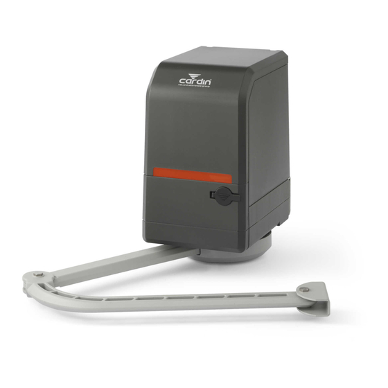 Cardin BL-Serie Bedienungsanleitung