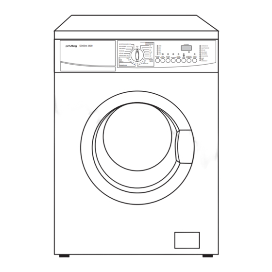 Privileg Slimline 3400 Gebrauchsanweisung