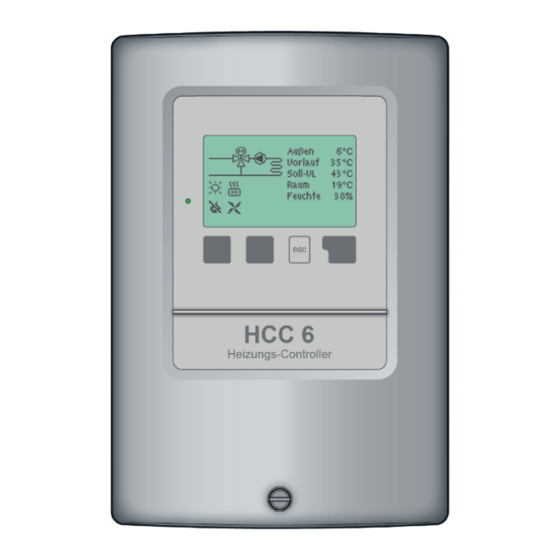 Sorel HCC6 Montageanweisung Und Bedienanleitung