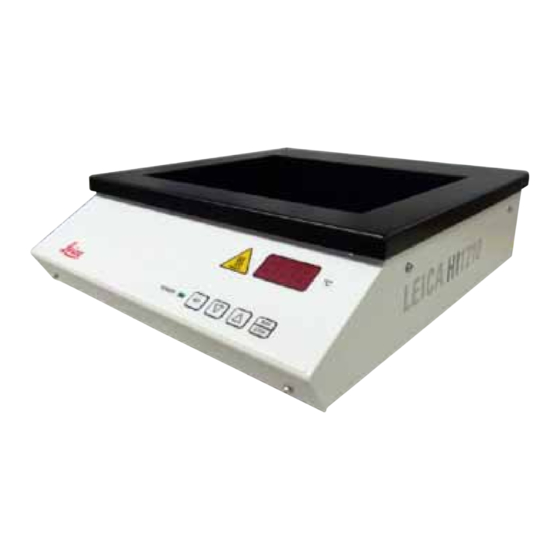 Leica Biosystems HI1210 Gebrauchsanweisung