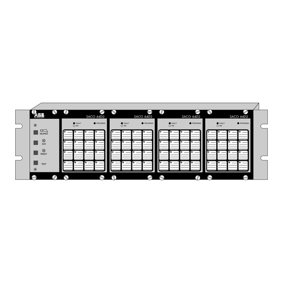 ABB SACO 64D4 Bedienungsanleitung