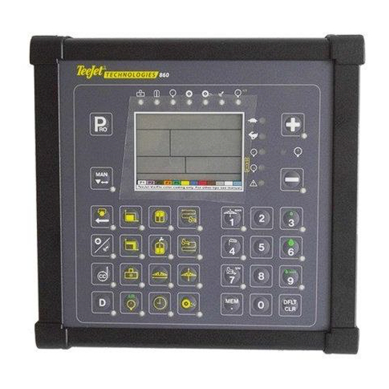 TeeJet 860 Bedienungsanleitung