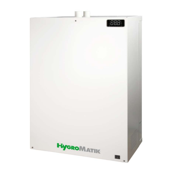 HygroMatik StandardLine SLE02 Betriebsanleitung