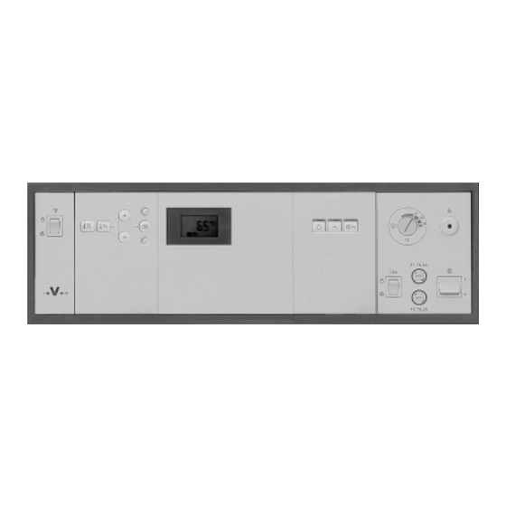 Viessmann Vitotronic 100 Typ GC1 Bedienungsanleitung Für Den Anlagenbetreiber