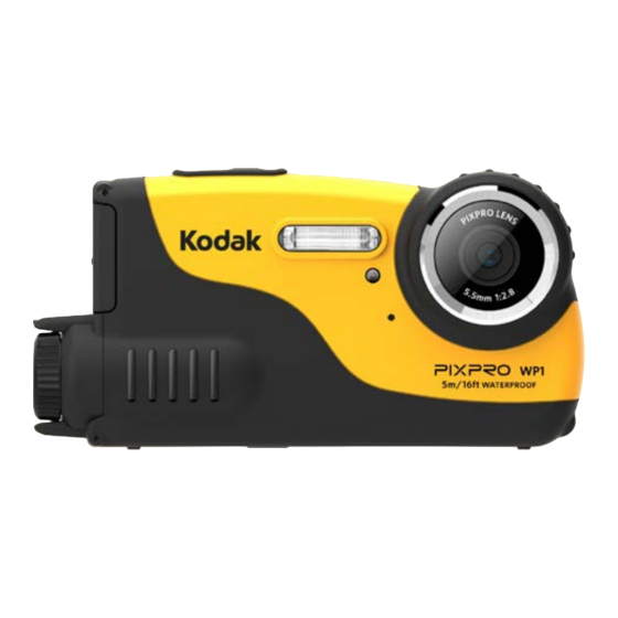 Kodak PIXPRO WP1 Bedienungsanleitung