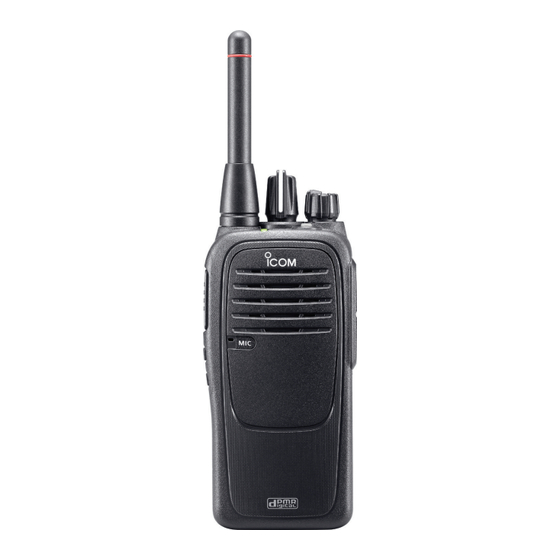 Icom IC-iF29DR Bedienungsanleitung