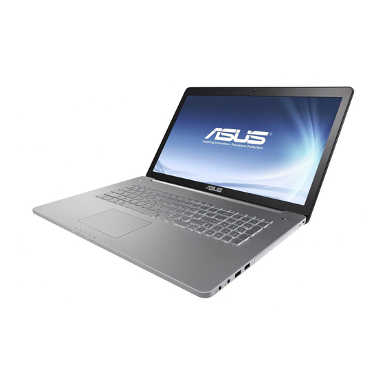 Asus N750JV Handbuch