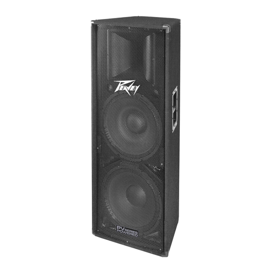 Peavey PV 215 D Bedienungshinweise