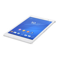 Sony Xperia Z3 Tablet Compact Bedienungsanleitung
