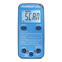 Peaktech 1072 Bedienungsanleitung