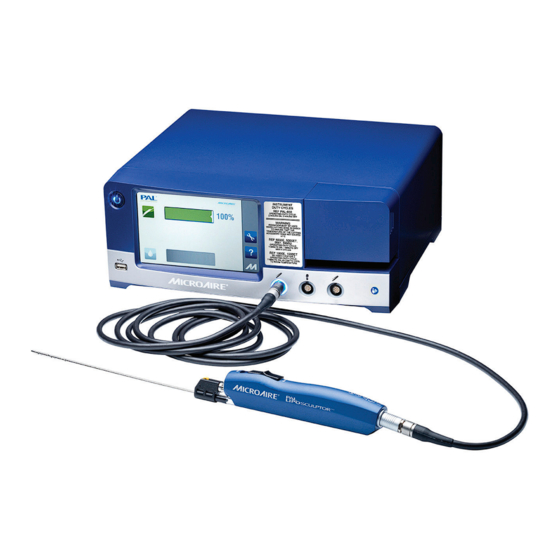 MicroAire PAL-650 Gebrauchsanweisung