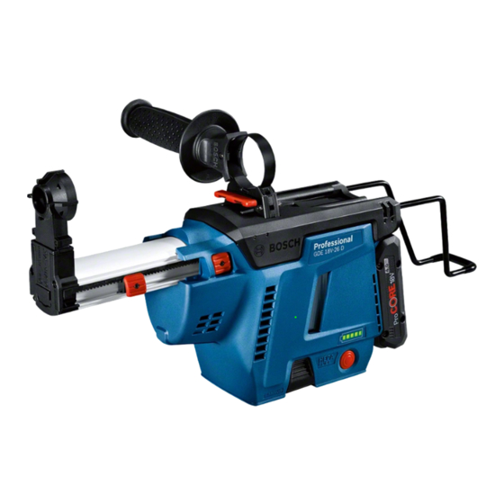 Bosch GDE 18V-26 D Professional Originalbetriebsanleitung