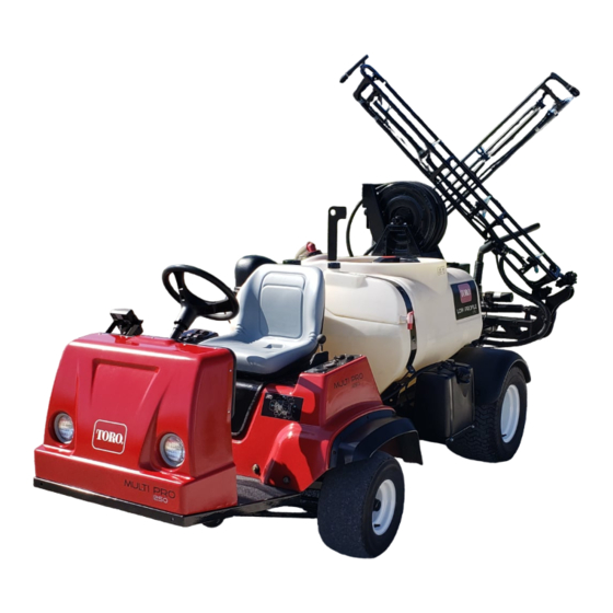 Toro Multi-Pro 1250 41198 Bedienungsanleitung