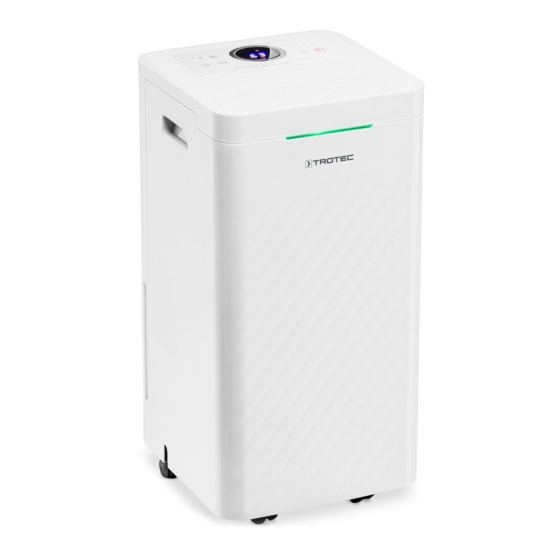 Trotec TTK 27 HEPA Bedienungsanleitung