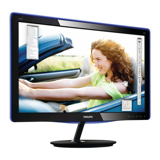 Philips 197E3L Bedienungsanleitung