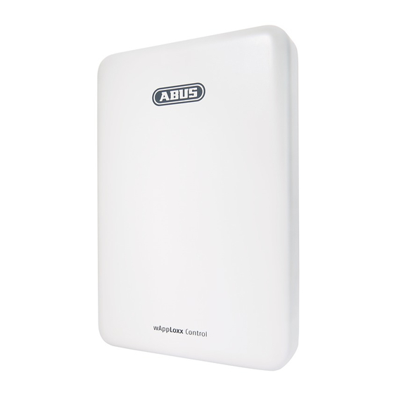 Abus wAppLoxx Control Kurzanleitung