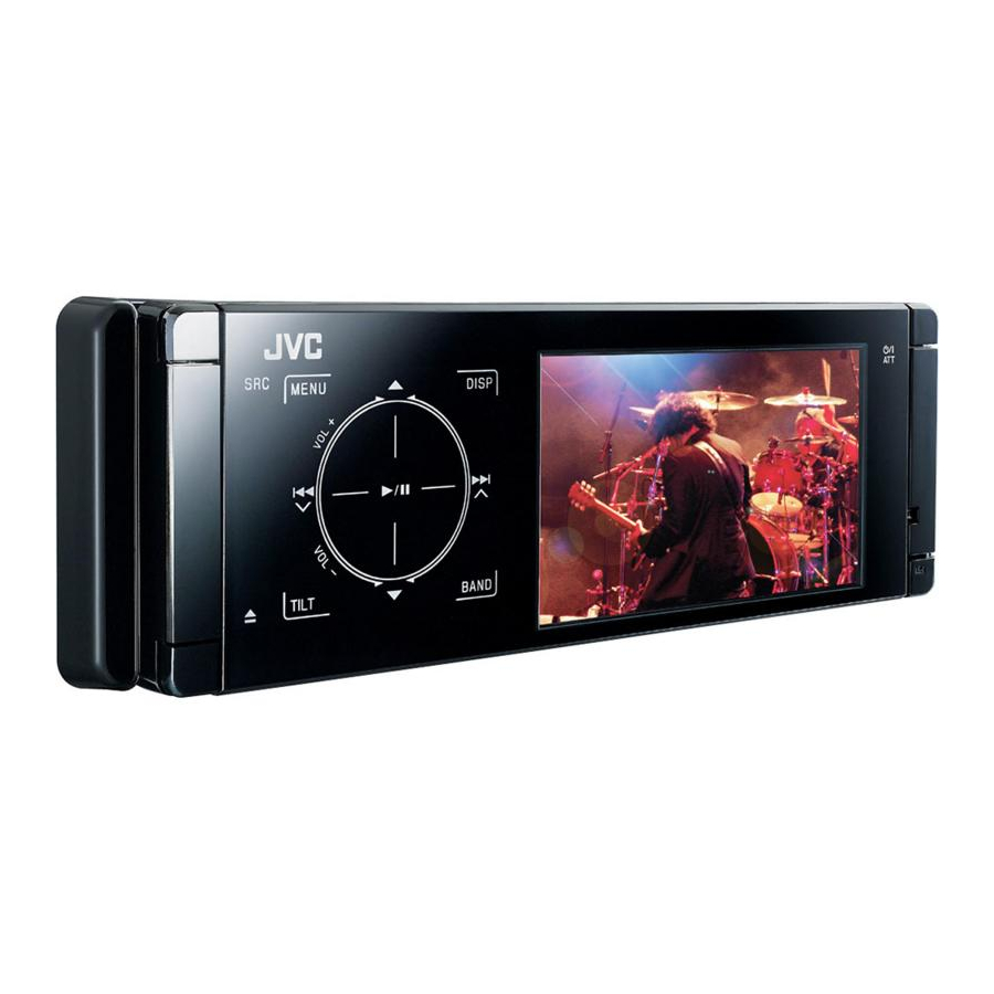 JVC KD-AVX40 Bedienungsanleitung