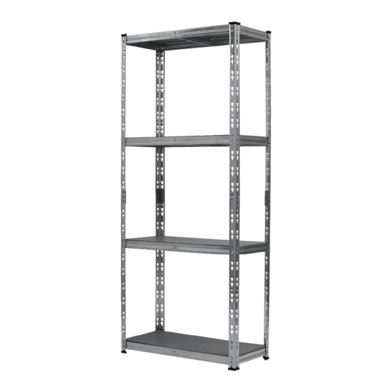 PrimAster Metallsteckregal S Bedienungsanleitung