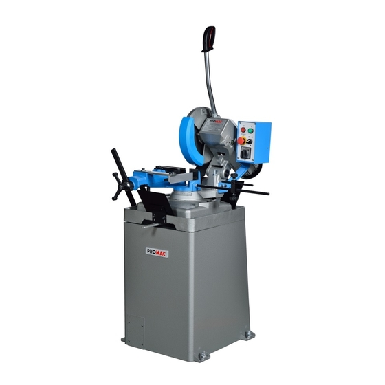Promac SY-315 Bedienungsanleitung