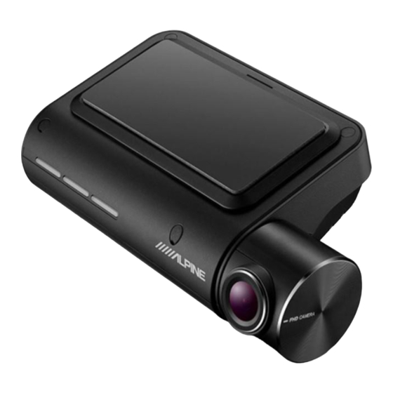 Alpine DVR-F800PRO Bedienungsanleitung