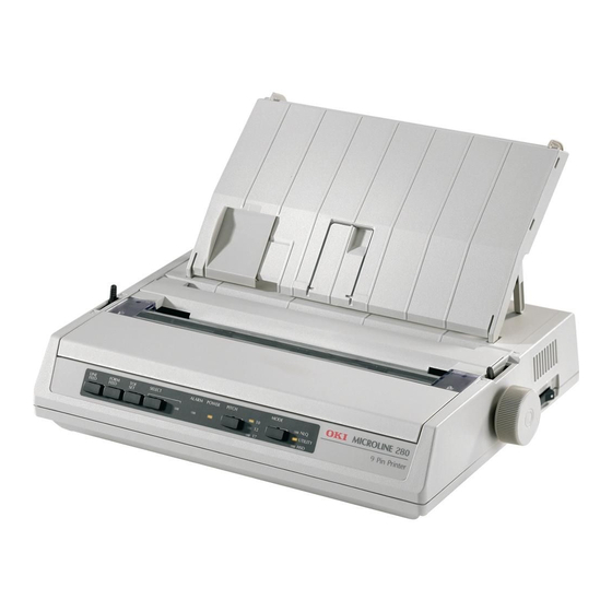 Oki MICROLINE 280 Handbuch