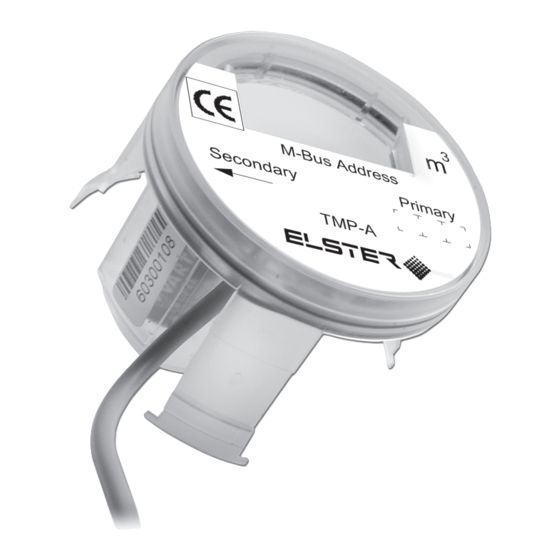 Elster M-Bus Modul TMP-A Bedienungsanleitung