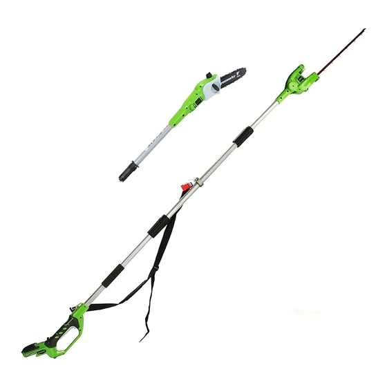 GreenWorks G24PSH Bedienungshandbuch