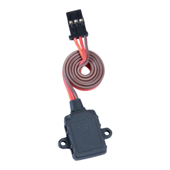 GRAUPNER 33601 VARIO Modul HoTT Bedienungsanleitung