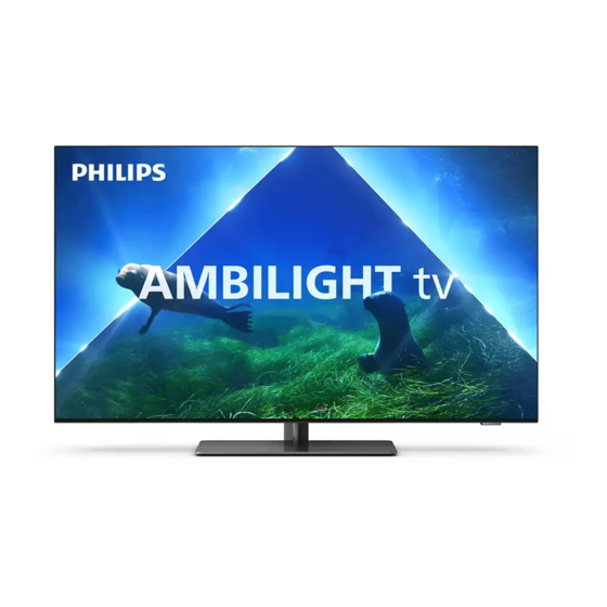 Philips 48OLED848 Benutzerhandbuch