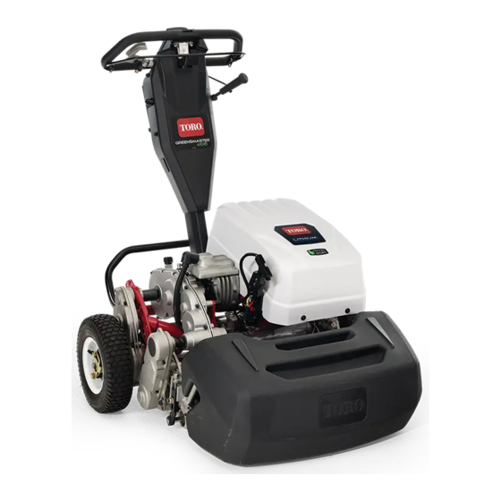 Toro Greensmaster e1026 Bedienungsanleitung