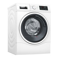 Bosch WDU28540 Gebrauchs- Und Aufstellanleitung