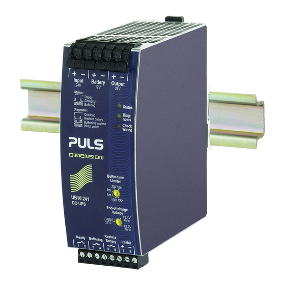 PULS Dimension UB10.241 Bedienungsanleitung