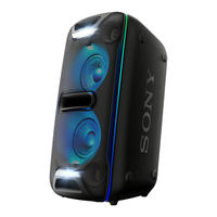 Sony GTK-XB72 Referenz-Anleitung
