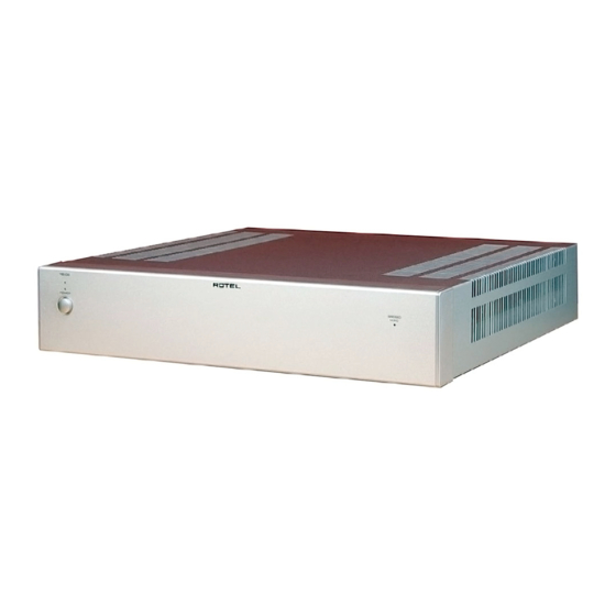 Rotel RB-06 Bedienungsanleitung