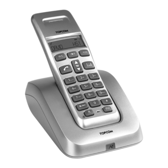 Topcom Butler E400 Gebrauchsanweisung