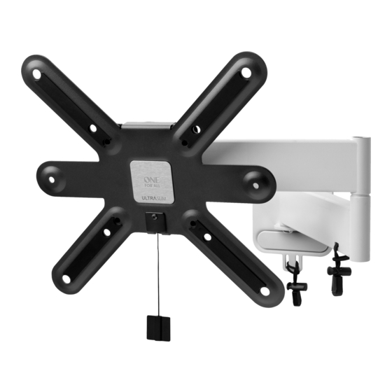 One for All WM6252 ULTRA SLIM Schnellinstallationsanleitung