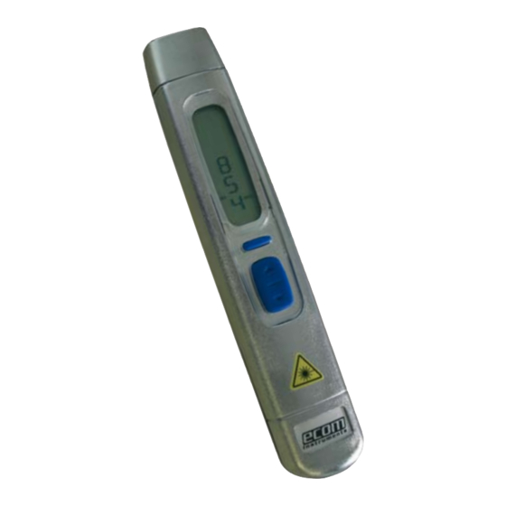 Ecom Instruments Ex-Tacho 10 Bedienungsanleitung