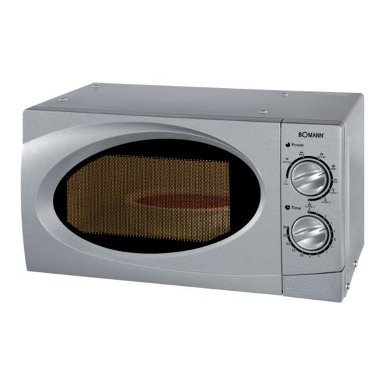 BOMANN MWG 2217 U CB Bedienungsanleitung