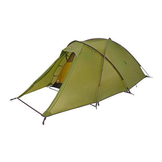 Vango F10 ION 2 Aufbauanleitung