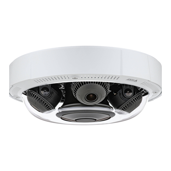 Axis Communications P3737-PLE Installationsanleitung