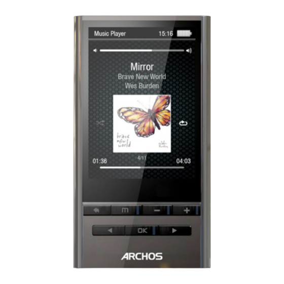 Archos Vision 24Y Handbuch