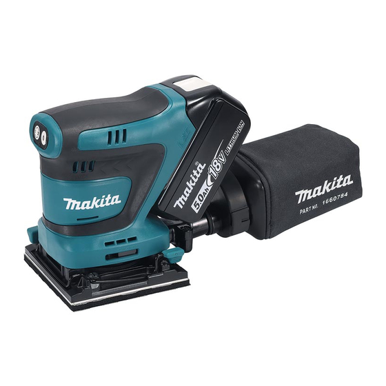 Makita DBO480 Betriebsanleitung