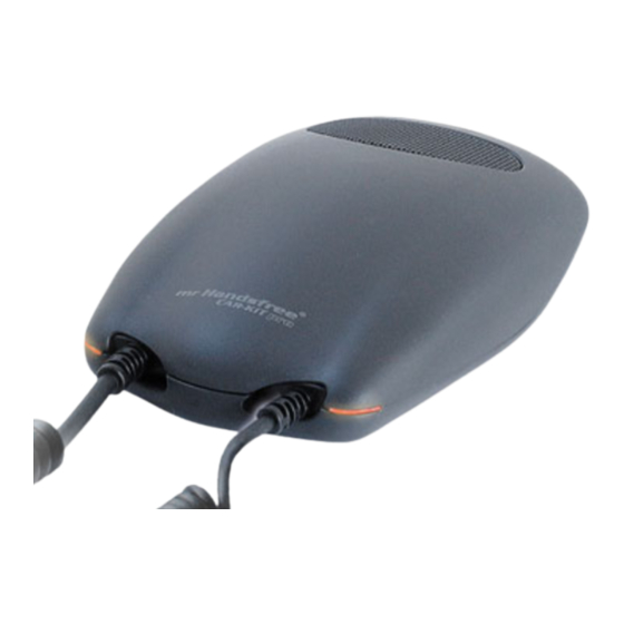 Mr Handsfree carkit pro Handbuch
