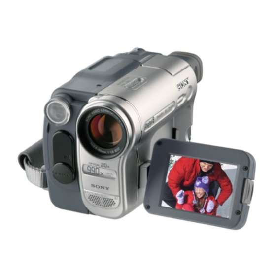 Sony DCR-TRV460E Bedienungsanleitung