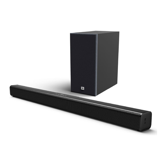 JBL CINEMA SB160 Anleitung Und Verwendung