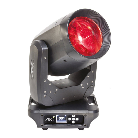 afx light BEAM100-LED Bedienungsanleitung